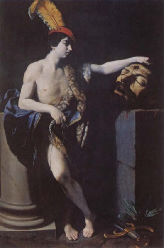 Guido Reni David with the Head of Goliath oil painting picture